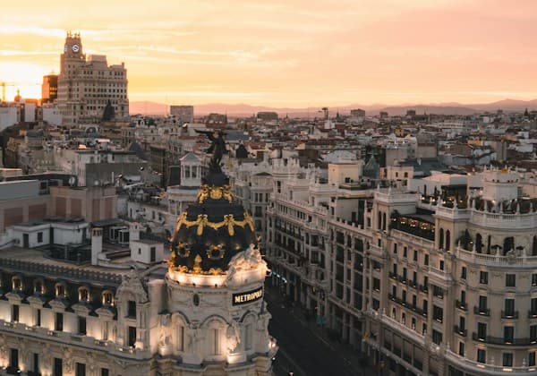 Madrid skyline