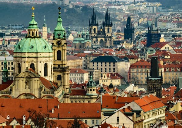 Prague skyline