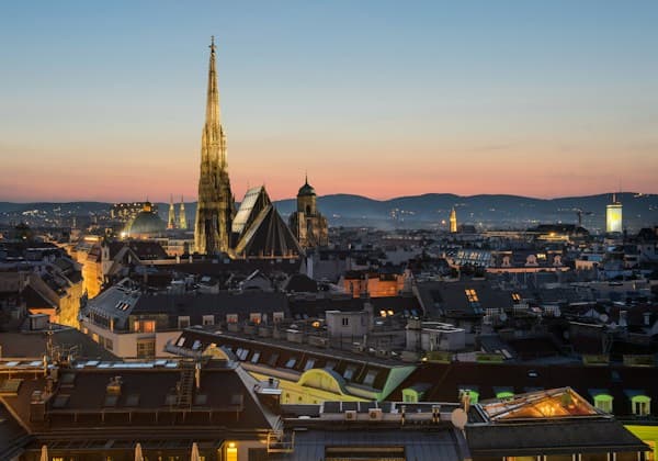 Vienna skyline